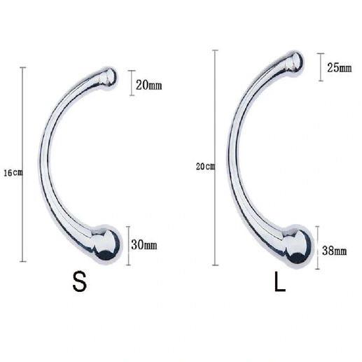 Double Hook 5858 Elegant Steel Stainless Anal Ended 0820
